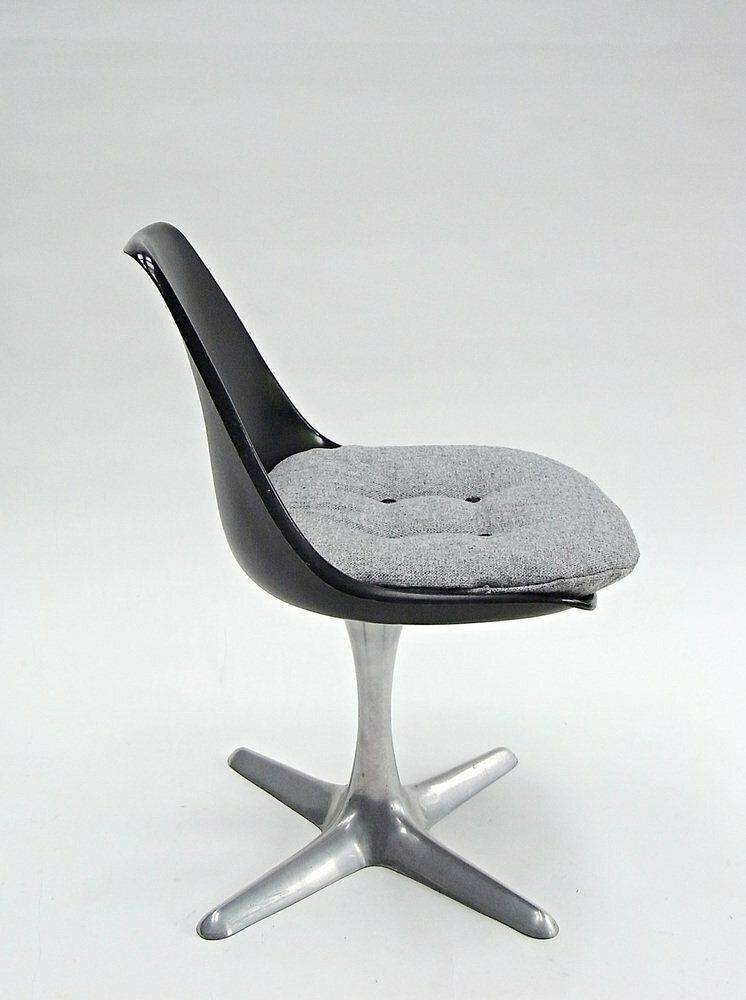 Tulip Chair Fiberglass Shell With Cushions By Maurice Burke For Arkana photo for sale