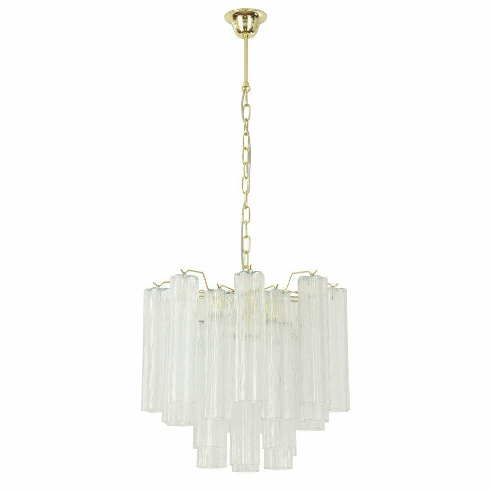 Italian Murano Glass Murano Glass Suspension Lamp, 1990s
