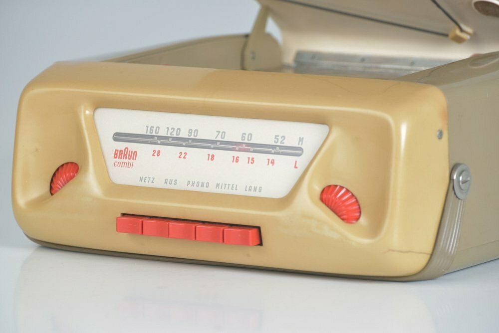 photo for sale Braun Radio Phono Combination By Wilhelm Wagenfeld For Braun, 1955