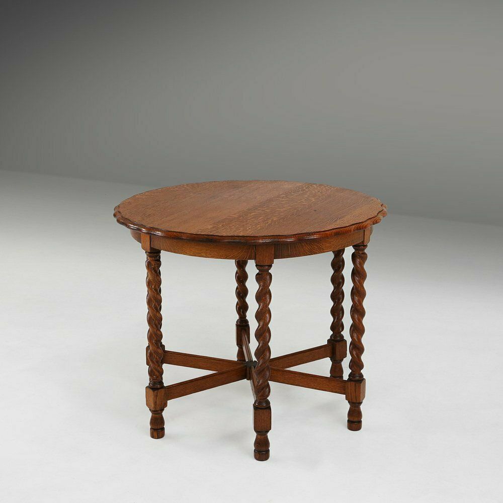 Oak Side Table, 1890s, 1800s, Antique