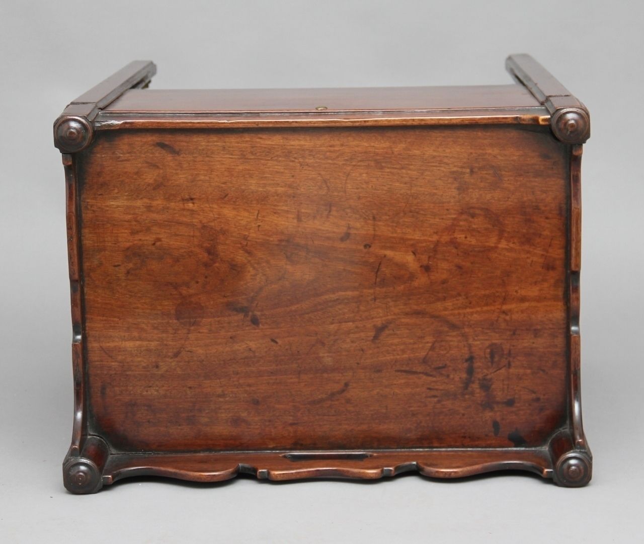 18th Century Mahogany Bedside Cupboard photo vintage