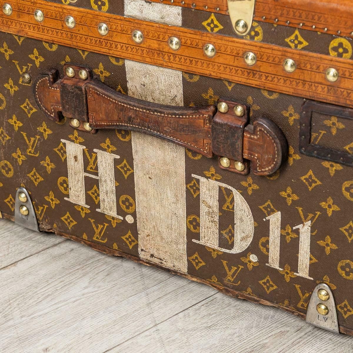 20th Century Louis Vuitton Trunk, France C.1930 photo Furniture