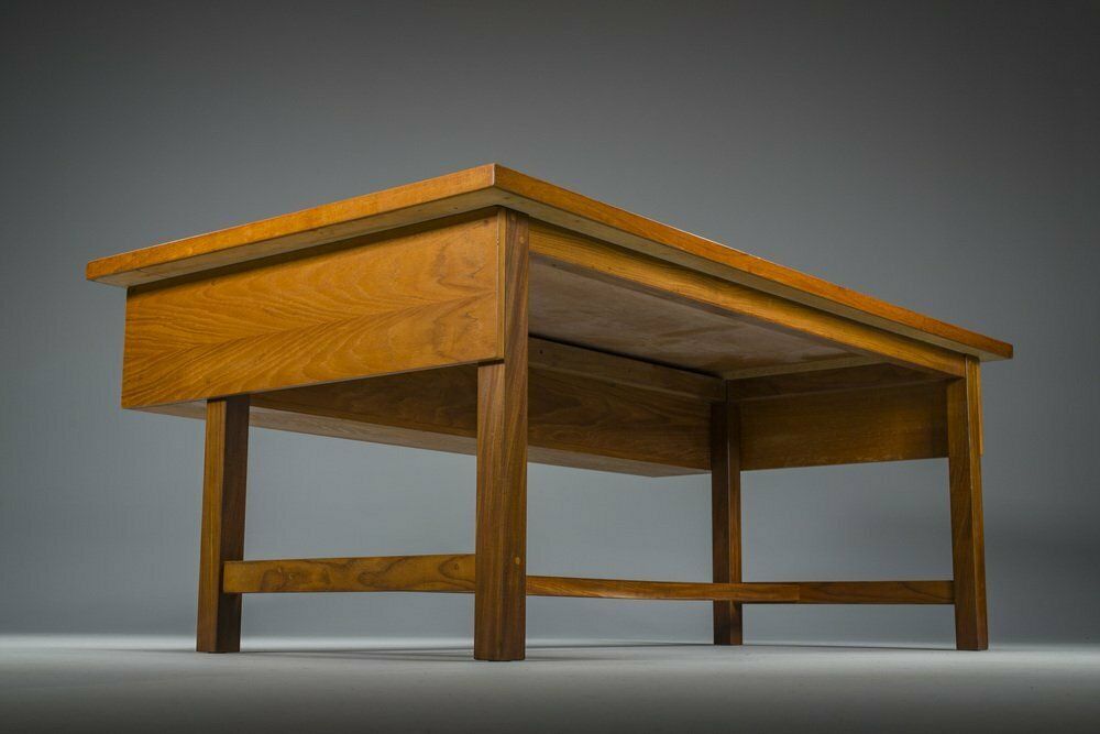 Freestanding Swedish Architect's Teak Desk, 1960s photo buy