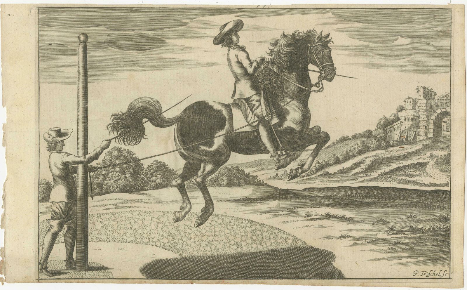 photo furniture Set Of 10 Antique Horse Riding Prints