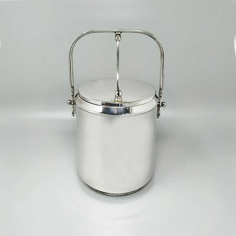 1960s Stunning Ice Bucket By Macabo. Made In Italy. photo furniture