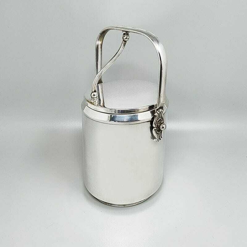 1960s Stunning Ice Bucket By Macabo. Made In Italy. photo Home Decor