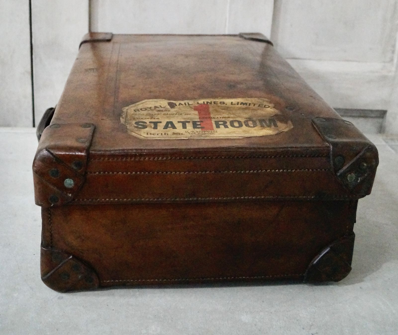 Edwardian George Perry & Co Leather Case photo for sale