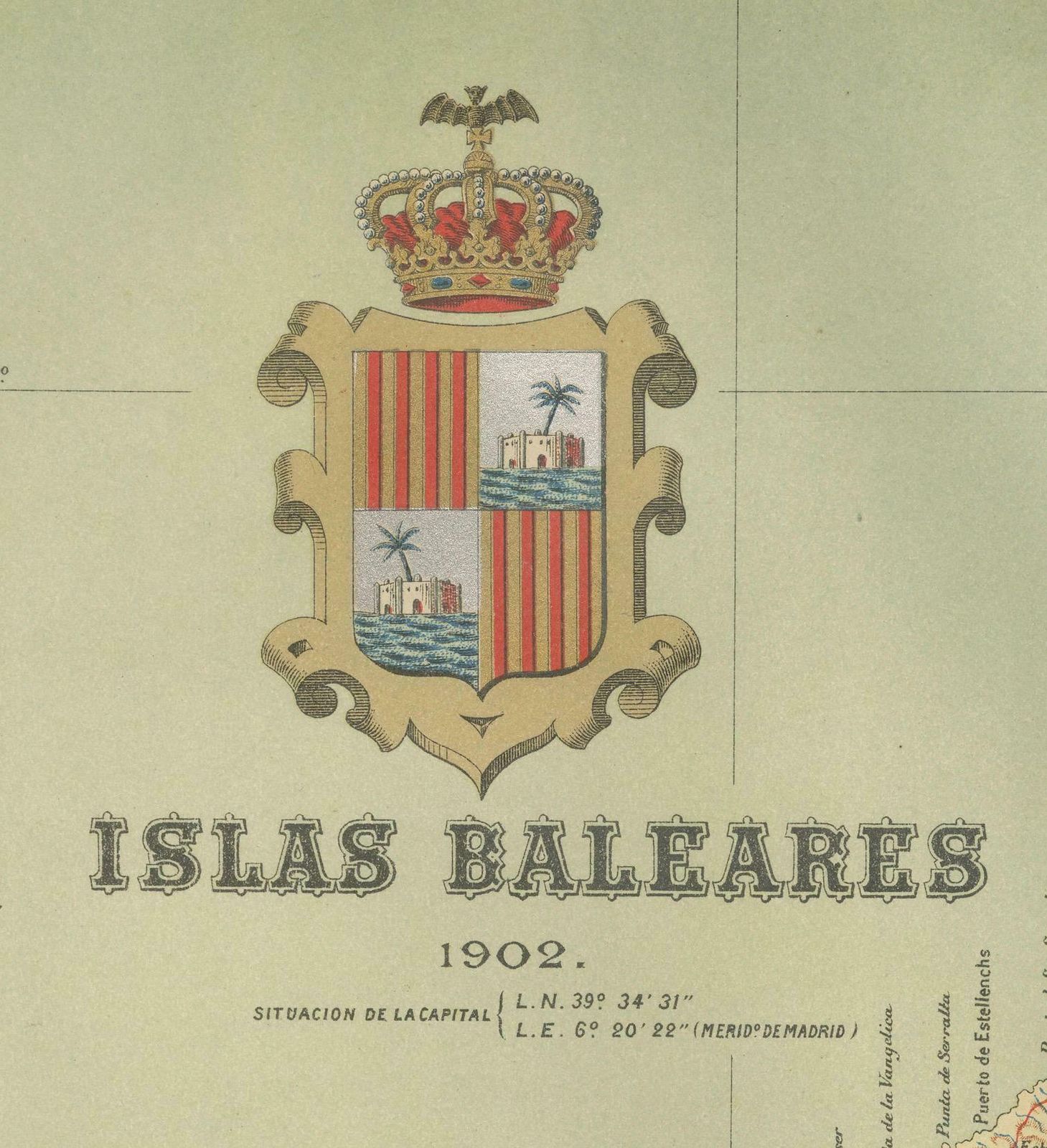 Isles Of Enchantment: The Balearic Archipelago In 1902 photo vintage