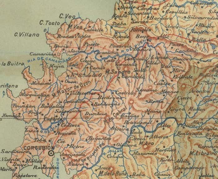 La Coruña 1901: A Cartographic View Of Galicia's Maritime Province photo 512.0