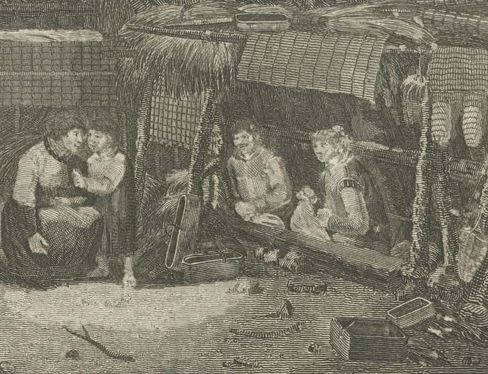Domestic Harmony: Aleut Household Life In Unalaska, 1784 photo Art
