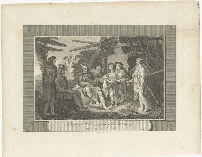 Encounter At Lituya Bay: French Explorers Among The Tlingit, 1786 photo furniture
