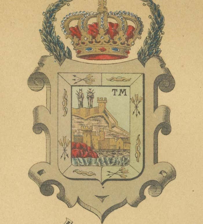 Málaga 1901: A Cartographic Detailing Of Andalusia's Coastal Jewel photo buy
