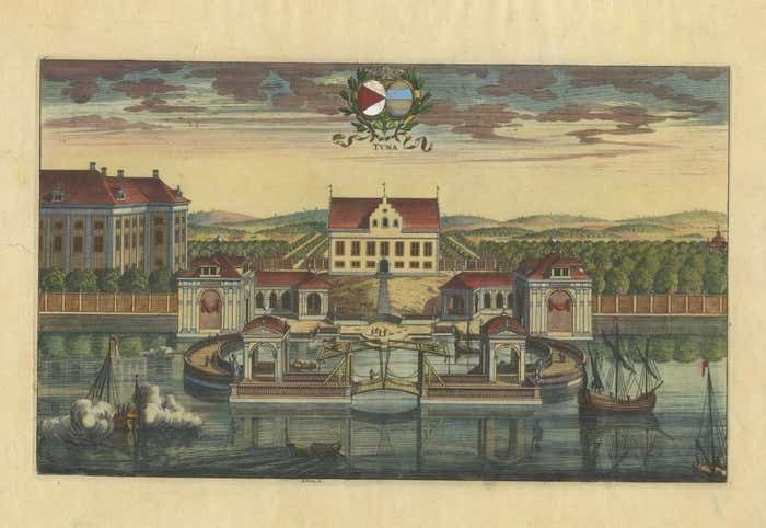 A Dahlberg View In Sweden From 'Suecia Antiqua Et Hodierna', 1693 photo buy