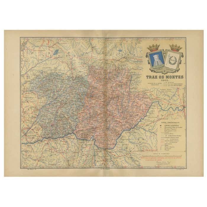 Trás Os Montes: A Cartographic Exploration Of Portugal's Hidden Province In 1903