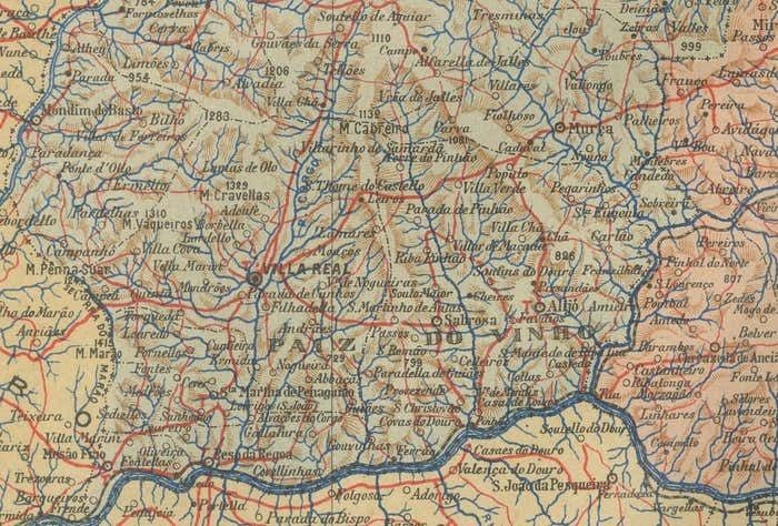 Trás Os Montes: A Cartographic Exploration Of Portugal's Hidden Province In 1903 photo for sale