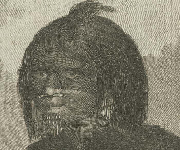 Portraits Of Indigenous Alaskans From Prince William Sound, Published In Ca.1785 photo for sale