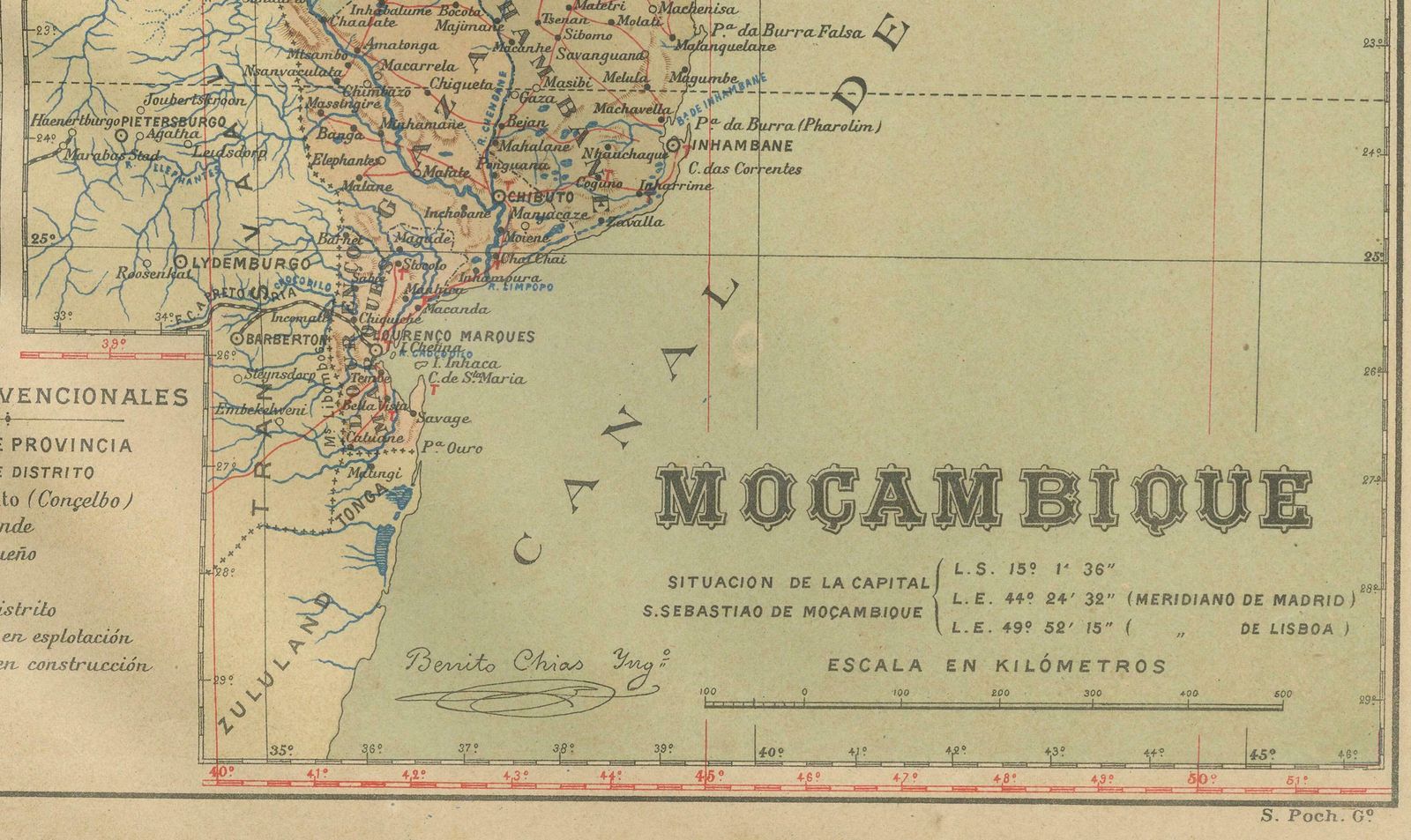 Colonial Crossroads: Angola And Mozambique In 1903 photo Art