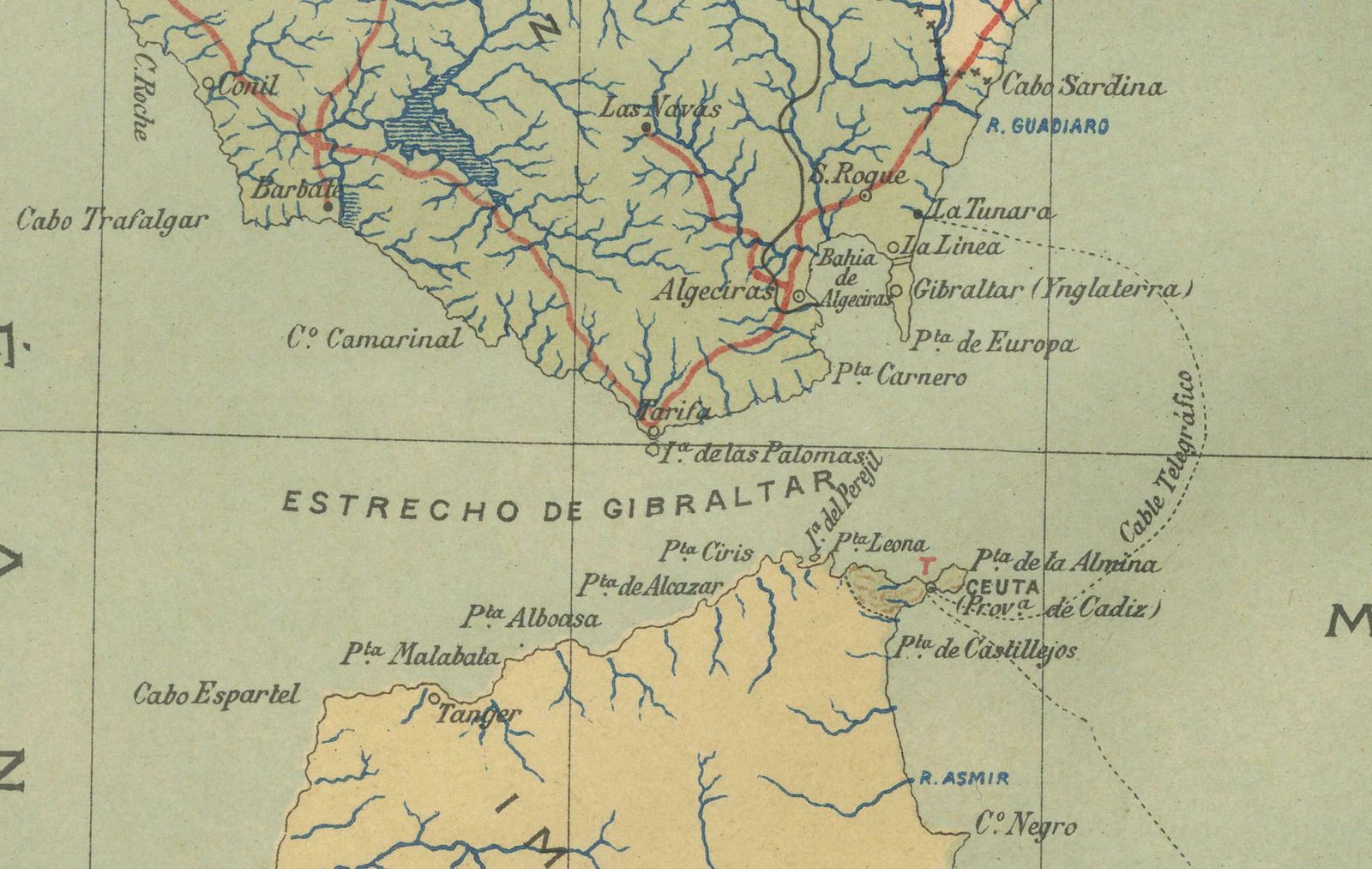 Crossroads Of Continents: Spain's North African Enclaves In 1903 photo Art