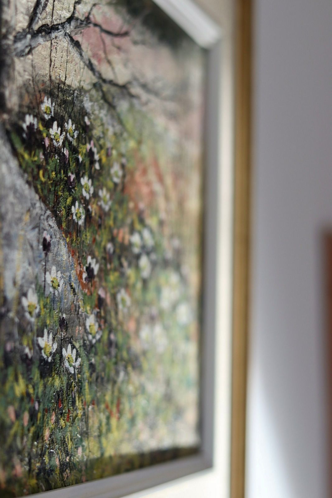 Swedish Modernist Oil Painting By Karl Erik Hagberg, 1969 photo Art