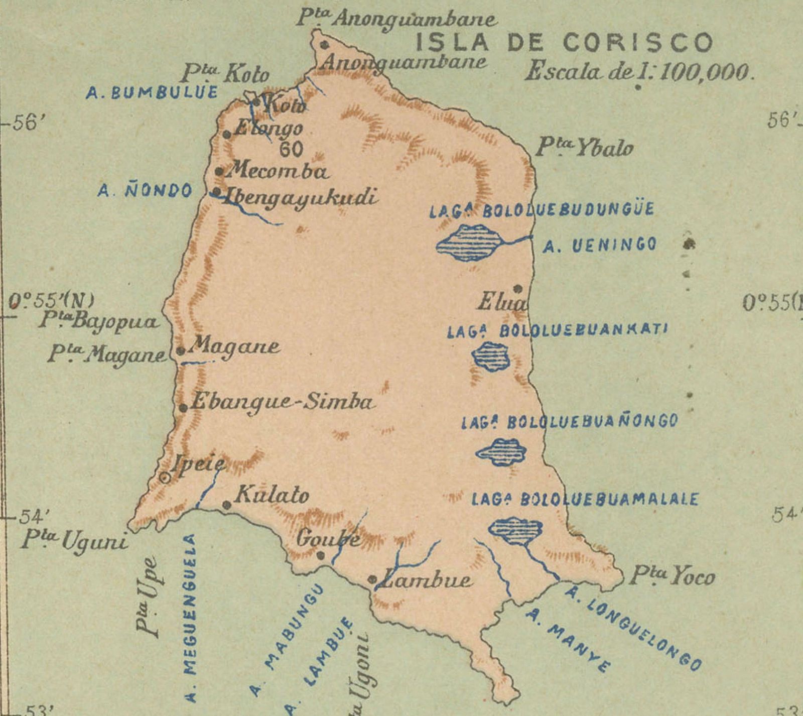 Echoes Of Empire: Spanish Territories In West Africa, 1903 photo vintage