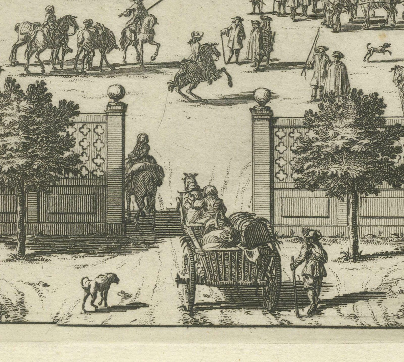 Baroque Opulence: The Eastern View Of Siqvo Palace In Swidde's 1696 Engraving photo vinterior
