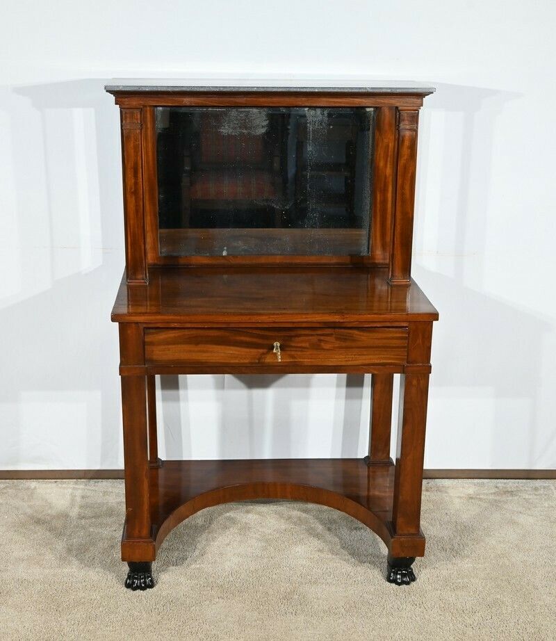 Mahogany Writing Table, Return From Egypt Period – Early 19th Century photo for sale