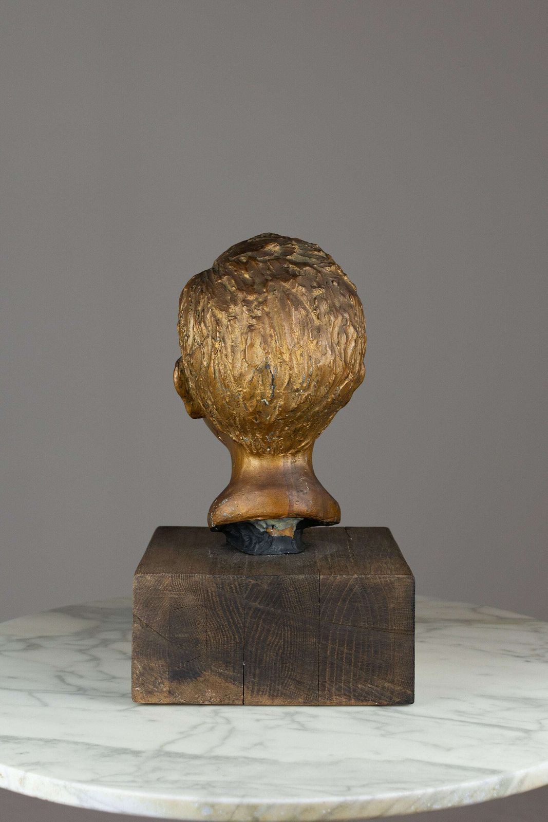 Artist’s Model Bust Of A Young Boy, 20th Century. Not Signed photo 225.0