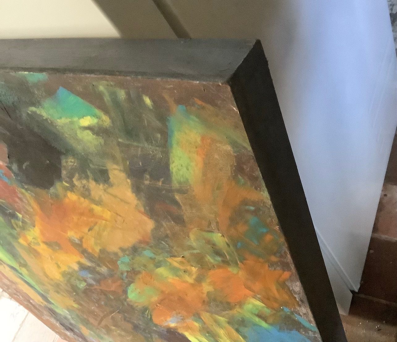 Natural Forces. Large Abstract Painting By Peter Rossiter photo 1700.0