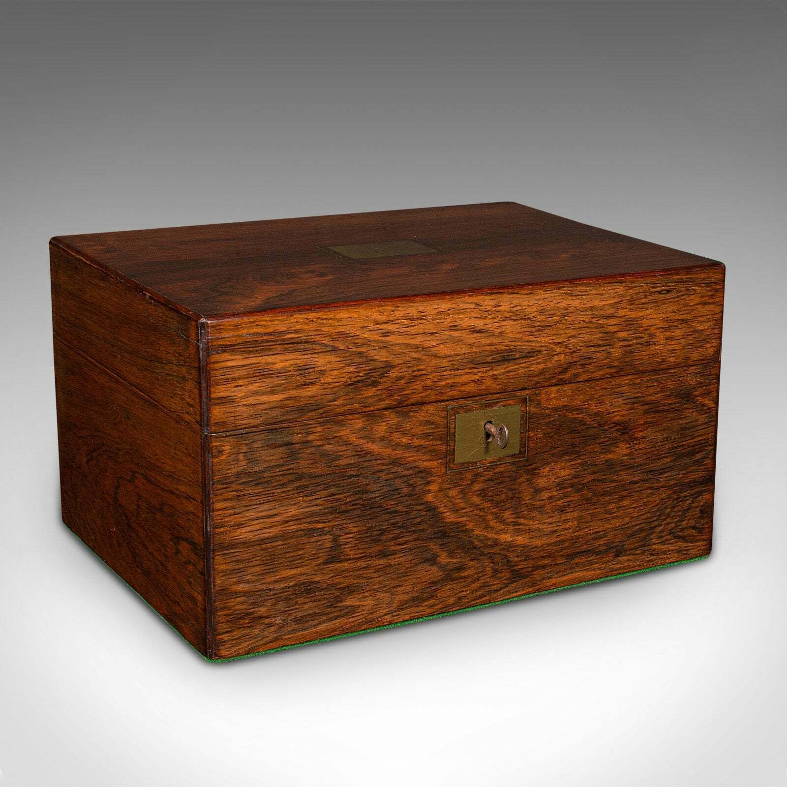 Antique Vanity Case, English, Travelling Dressing Table Box, Regency, Circa 1820 photo furniture
