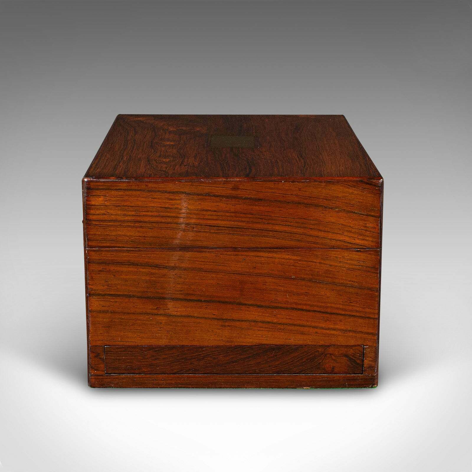 Antique Vanity Case, English, Travelling Dressing Table Box, Regency, Circa 1820 photo vinterior