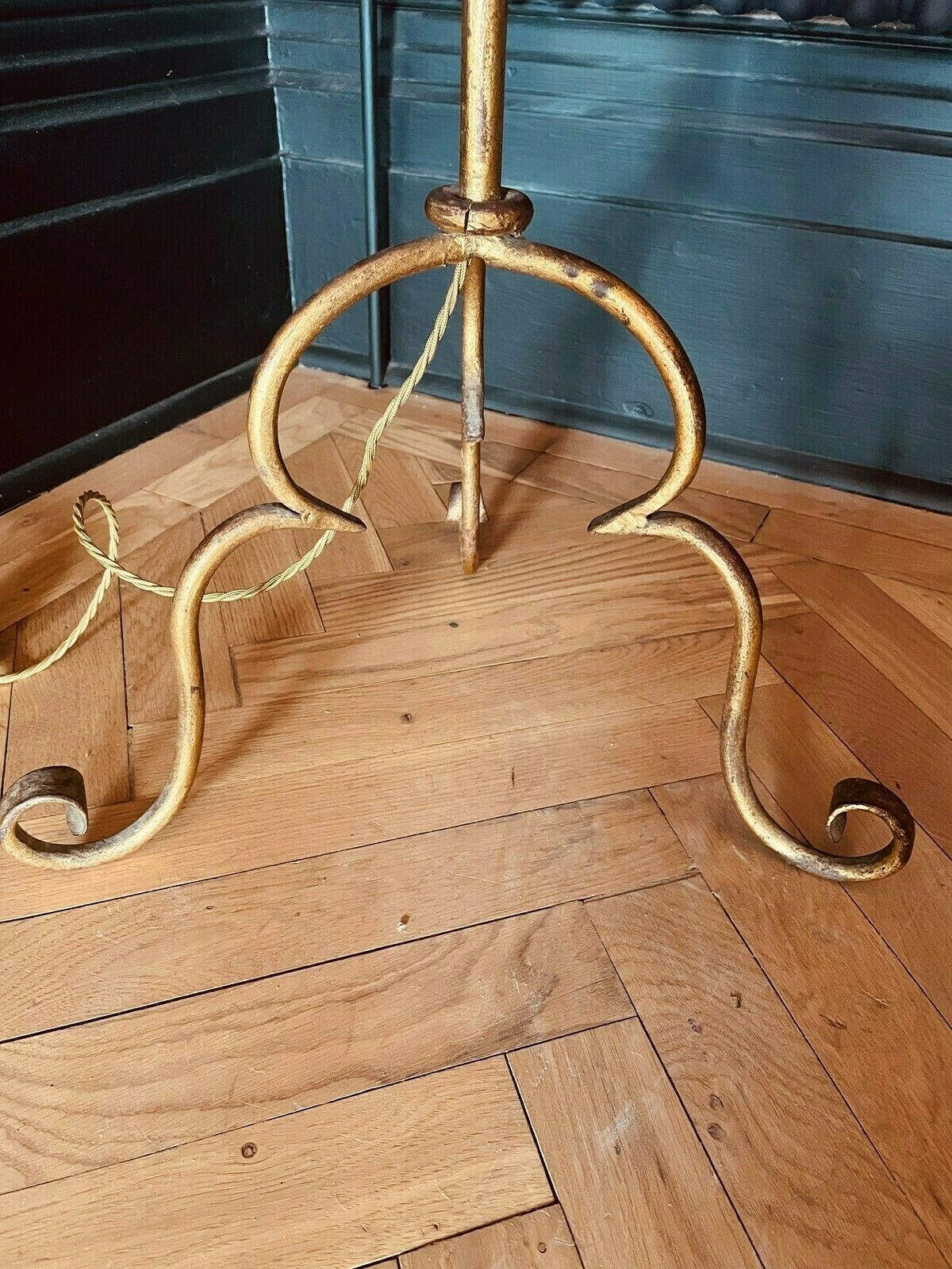 Mid Century Spanish ‘Crown’ Floor Lamp photo 795.0