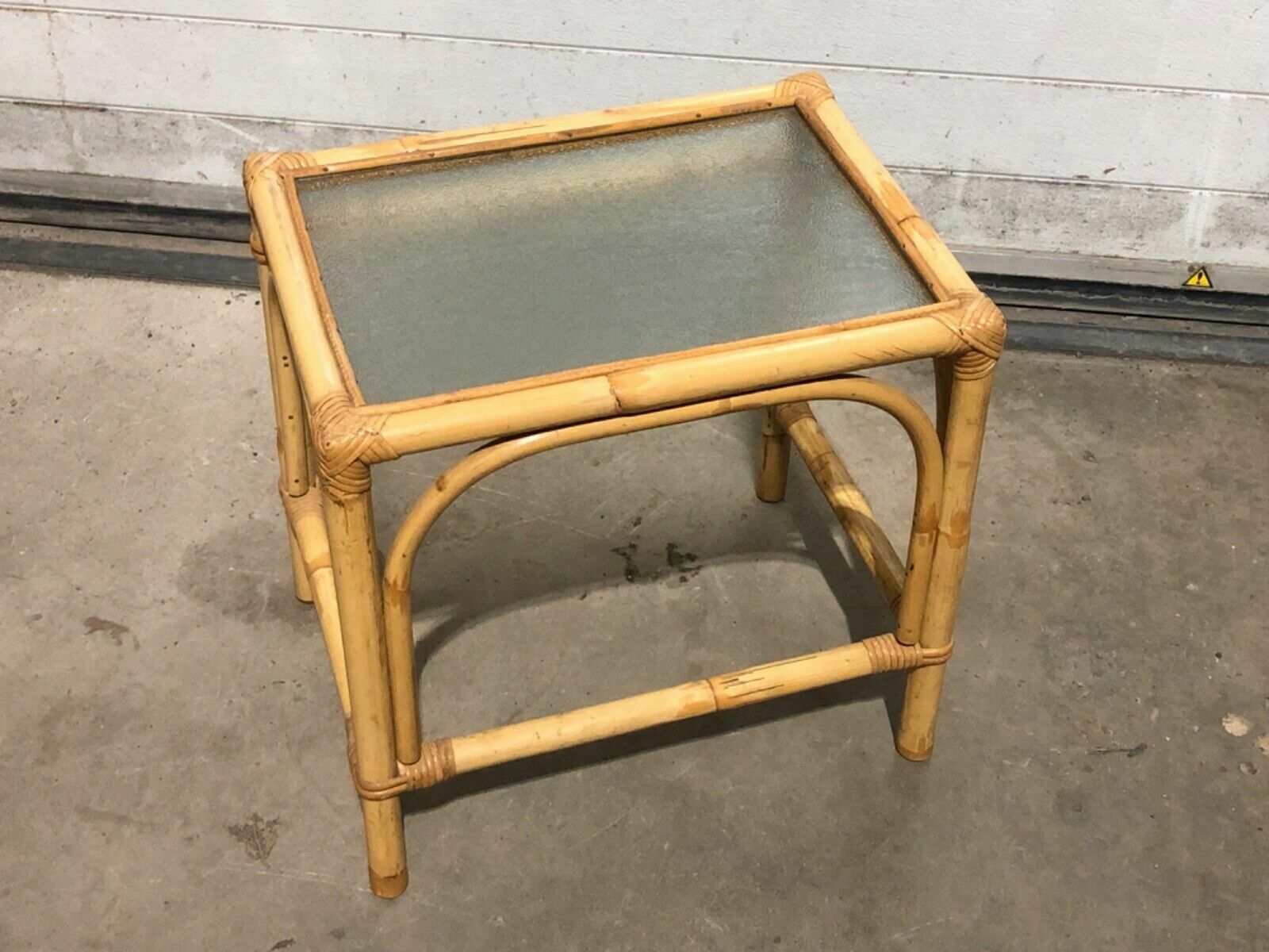 Large Nest Of Vintage Bamboo Tables / Coffee Tables photo buy