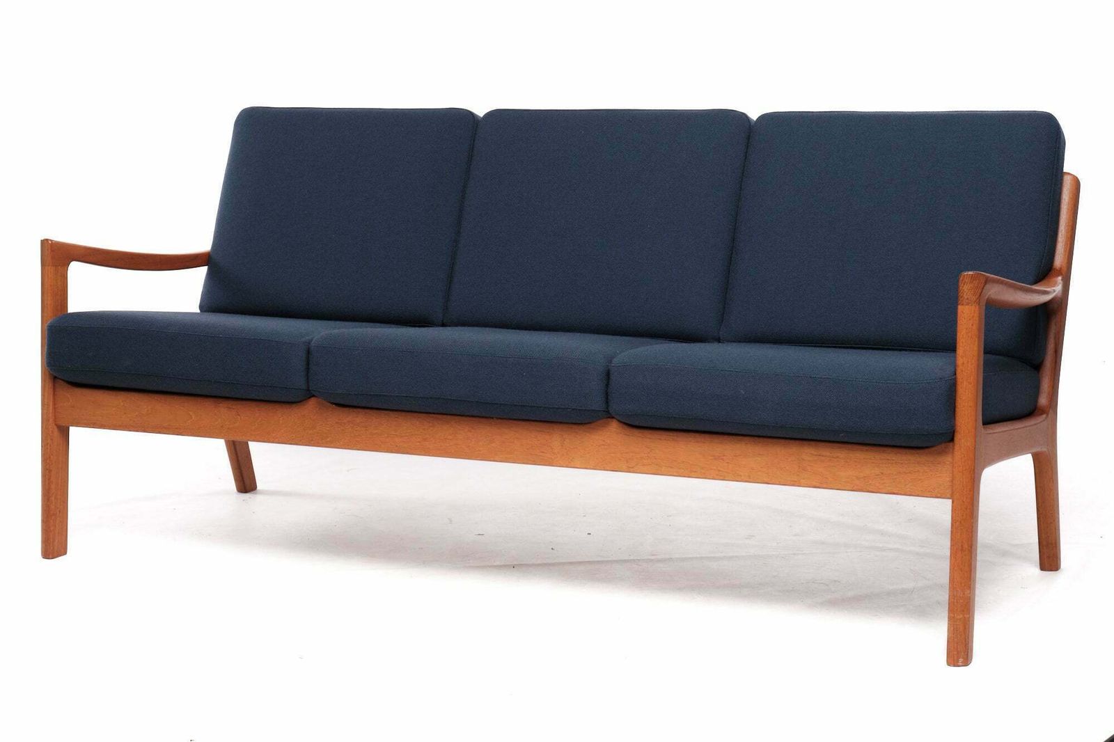 Sofa, Teak, Ole Wanscher For Poul Jeppesen, '60s, New Upholstery And Cover photo Furniture