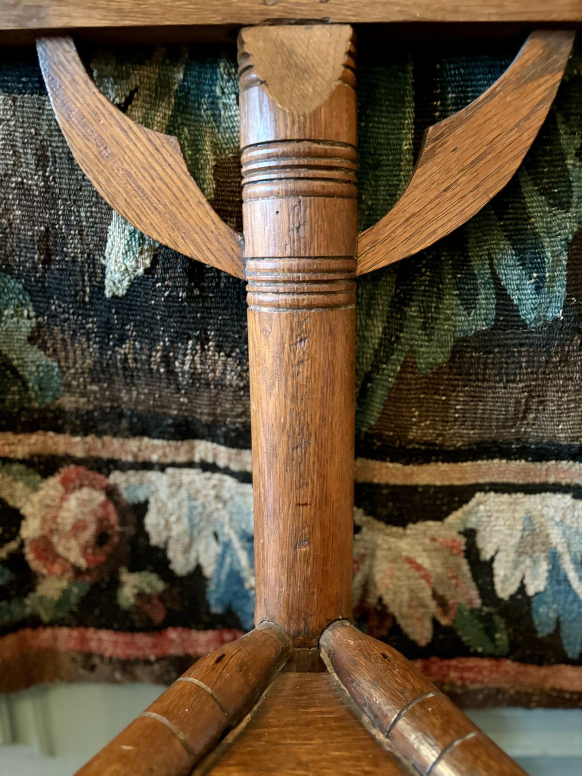Victorian Ash And Oak Turners Chair photo vintage