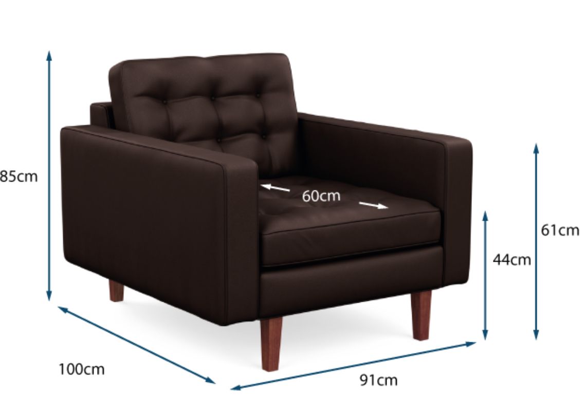Hepburn Leather Armchair Designed By Paola Navone photo Furniture