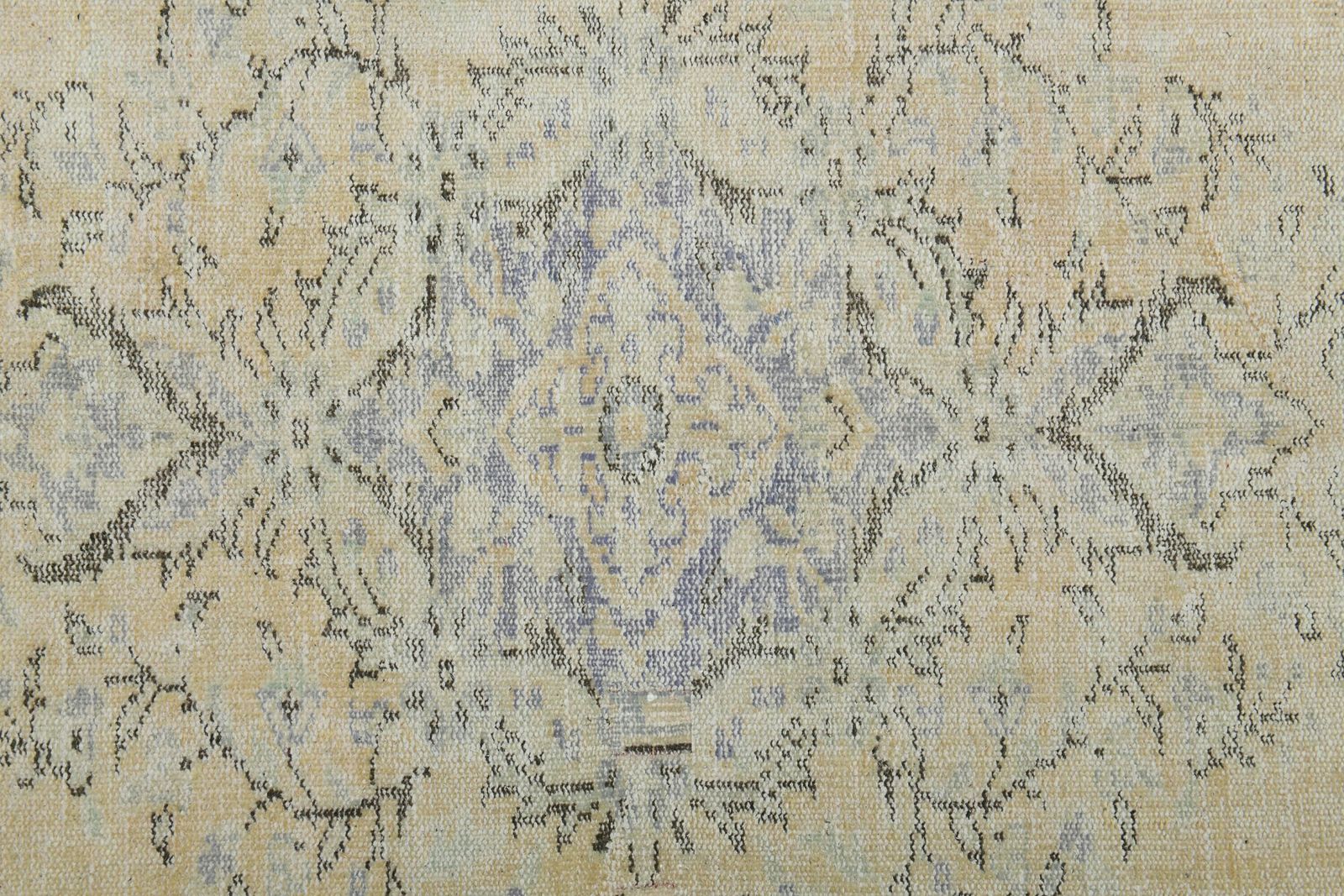 Turkish Rug Antique Rug Oushak Rug Home Decor Handmade Wool Rug Orange Blue Carpet Area Rug Neutral Rugs photo vintage