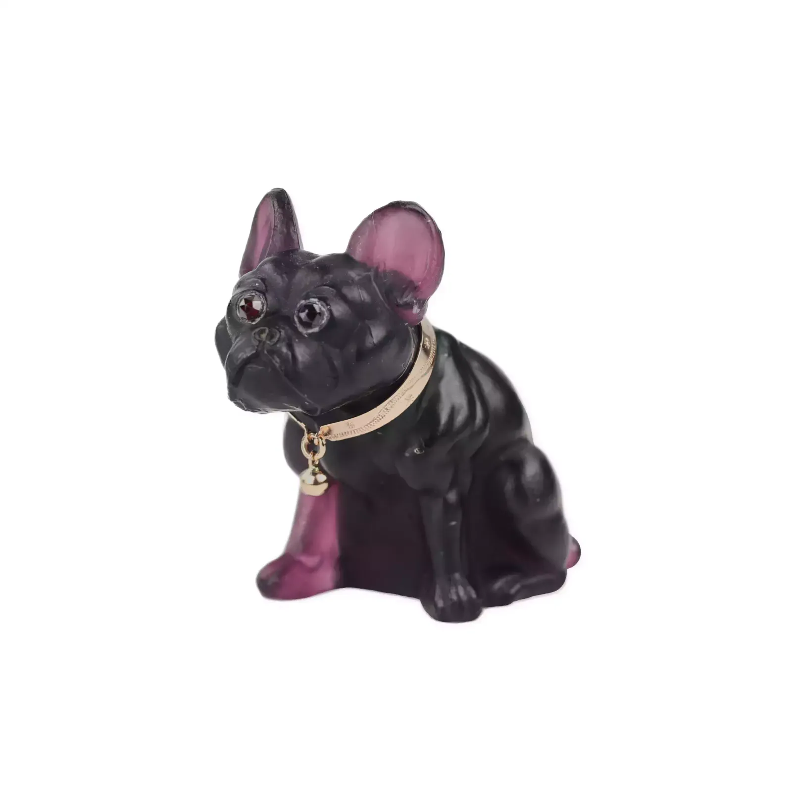 Imperial Glass Factory Miniature French Bulldog photo vinterior