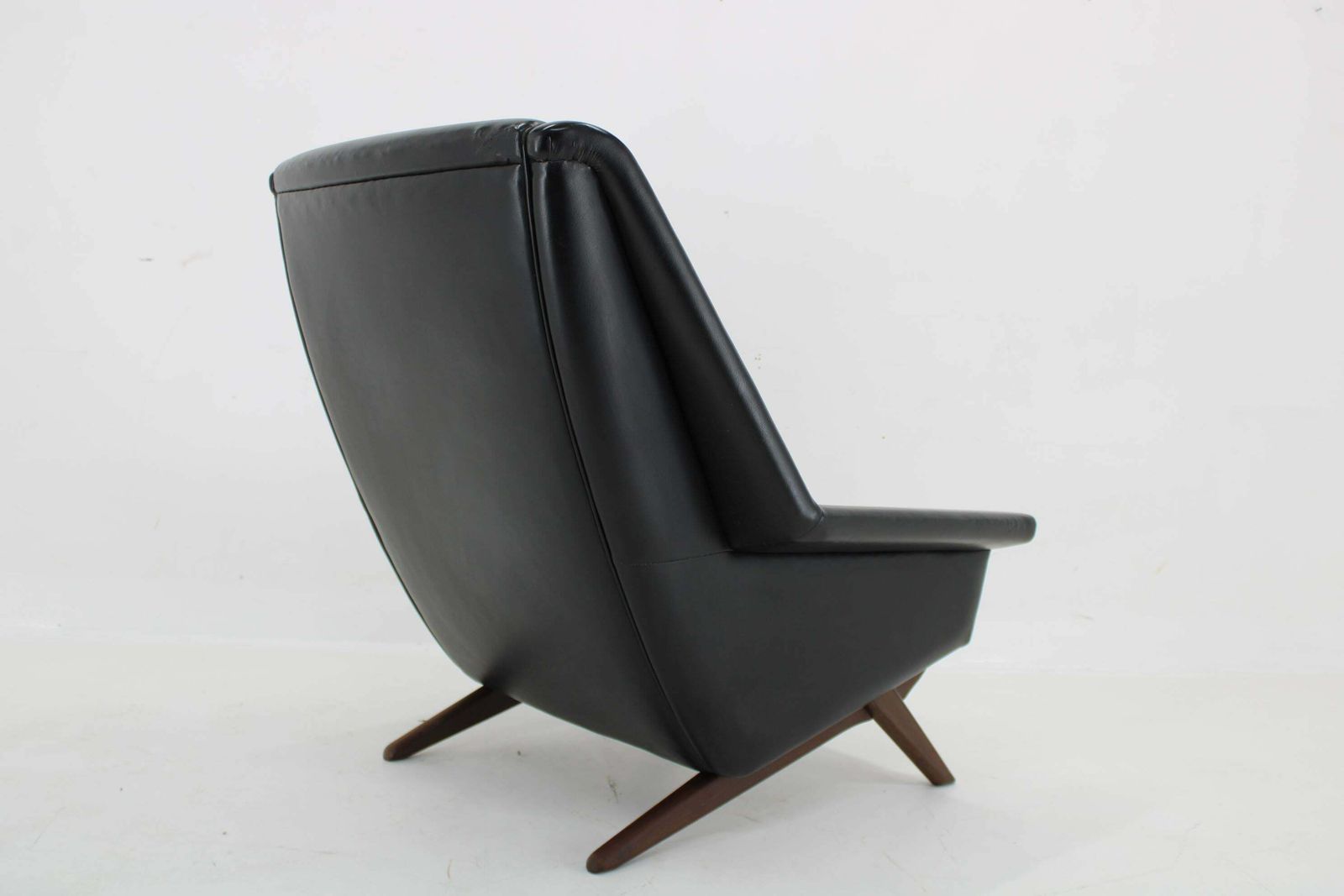 photo furniture 1970s Folke Ohlsson Armchair 4410 In Leatherette, Denmark