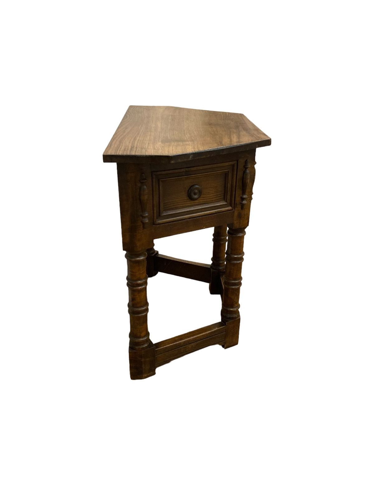 17th Century Style Gothic Looking Oak Credence Side Hall Table photo 265.0