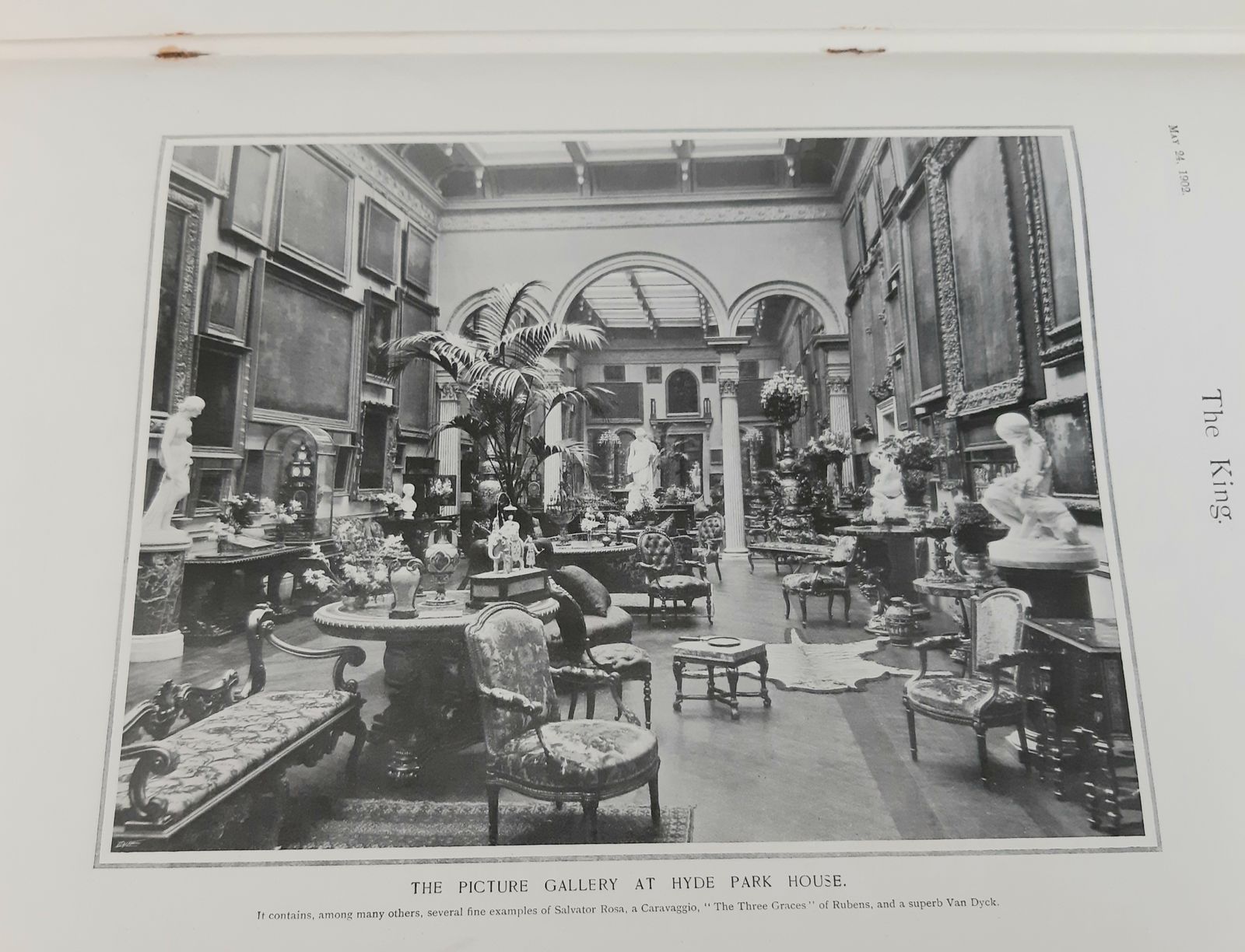 Edwardian Collection The King Magazine 1902 1903 photo furniture