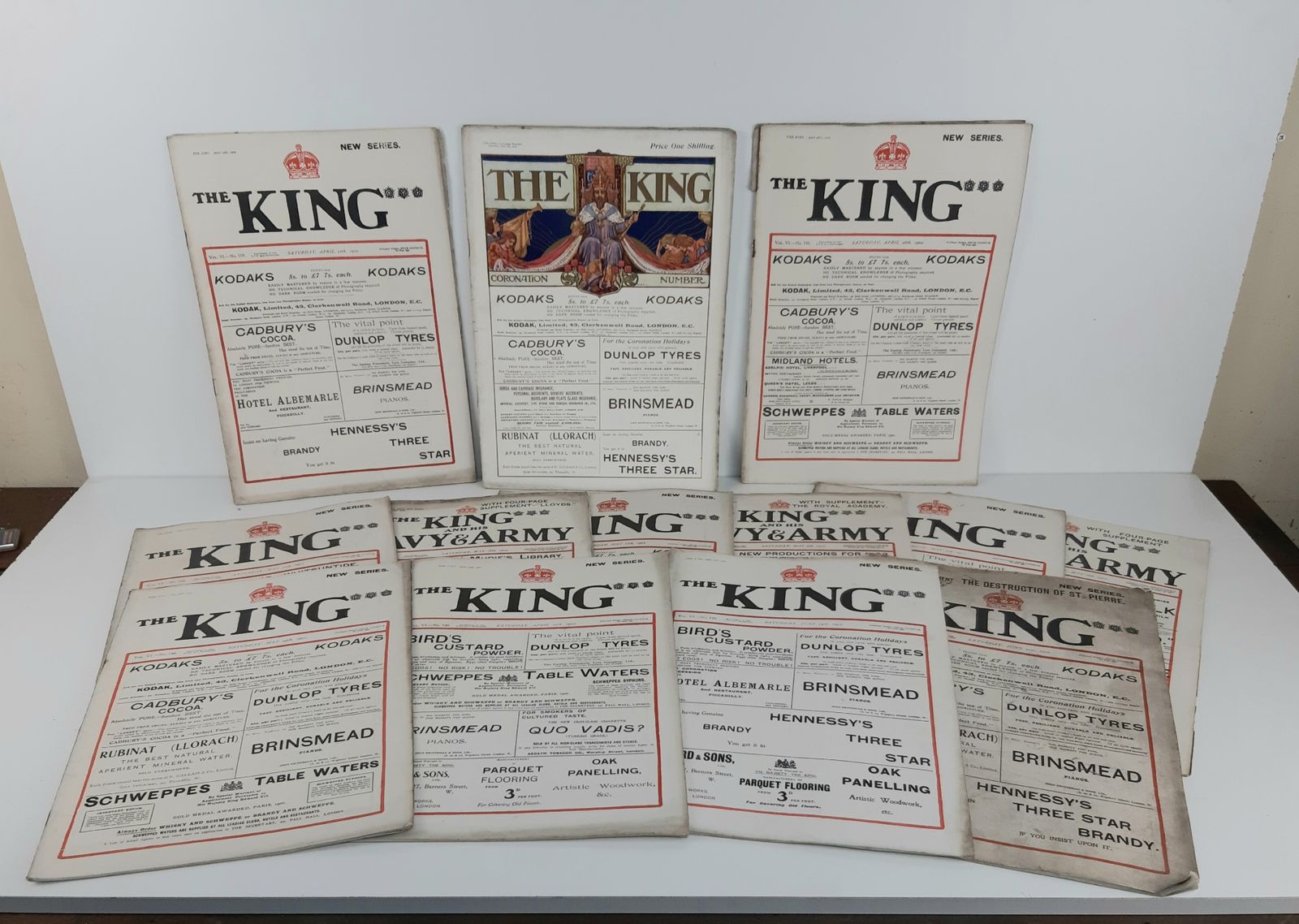 Edwardian Collection The King Magazine 1902 1903