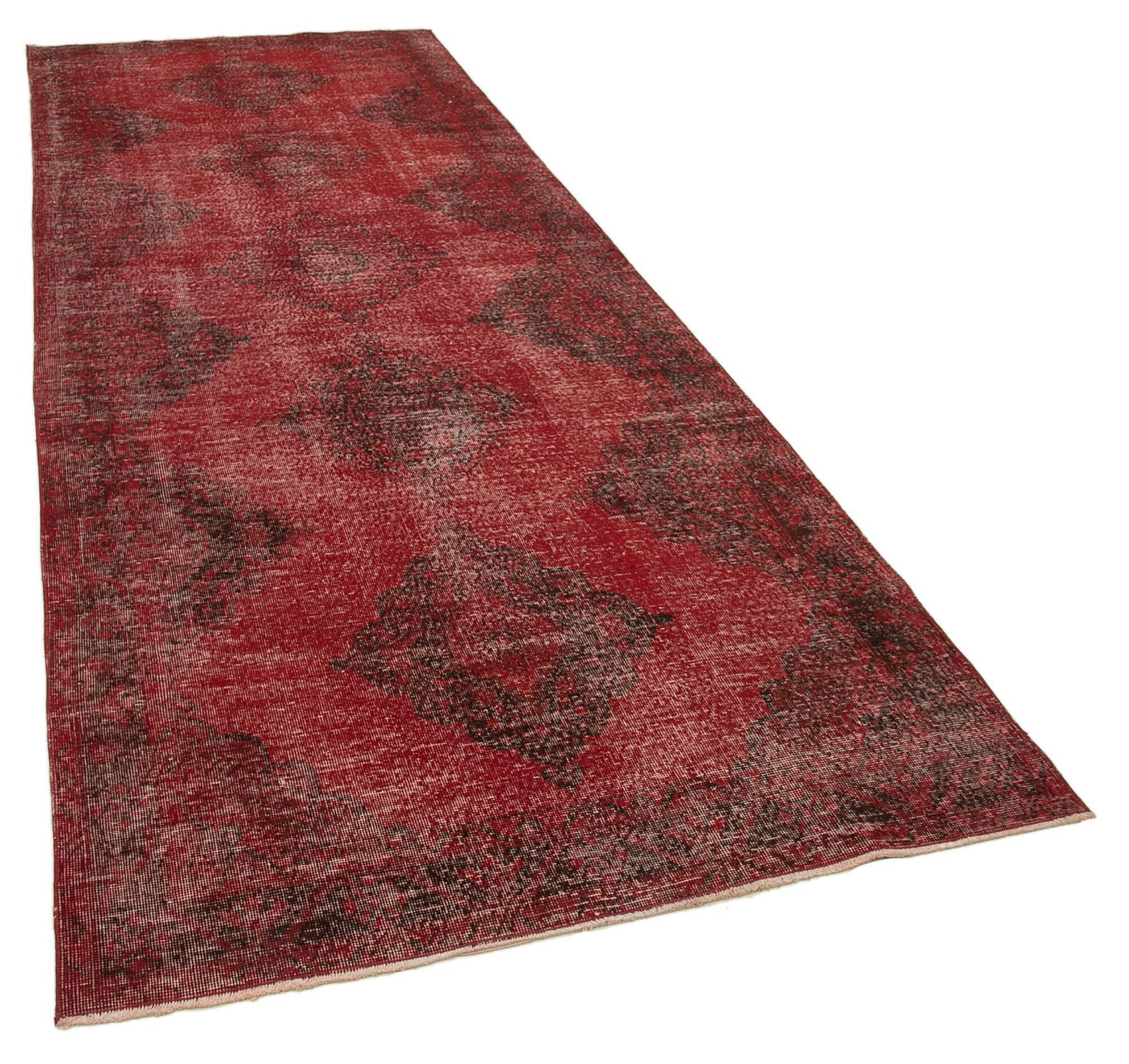 Vintage antiek rood loperkleed