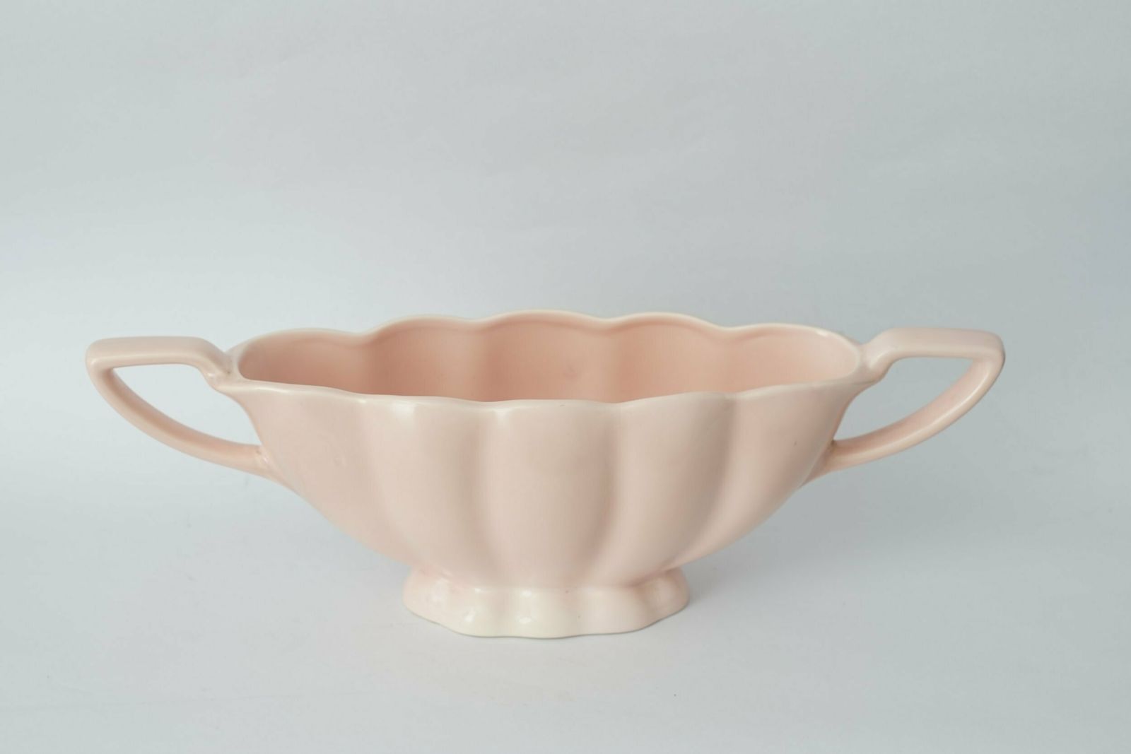 photo for sale Pale Pink Mantle Vase In The Style Of Constance Spry