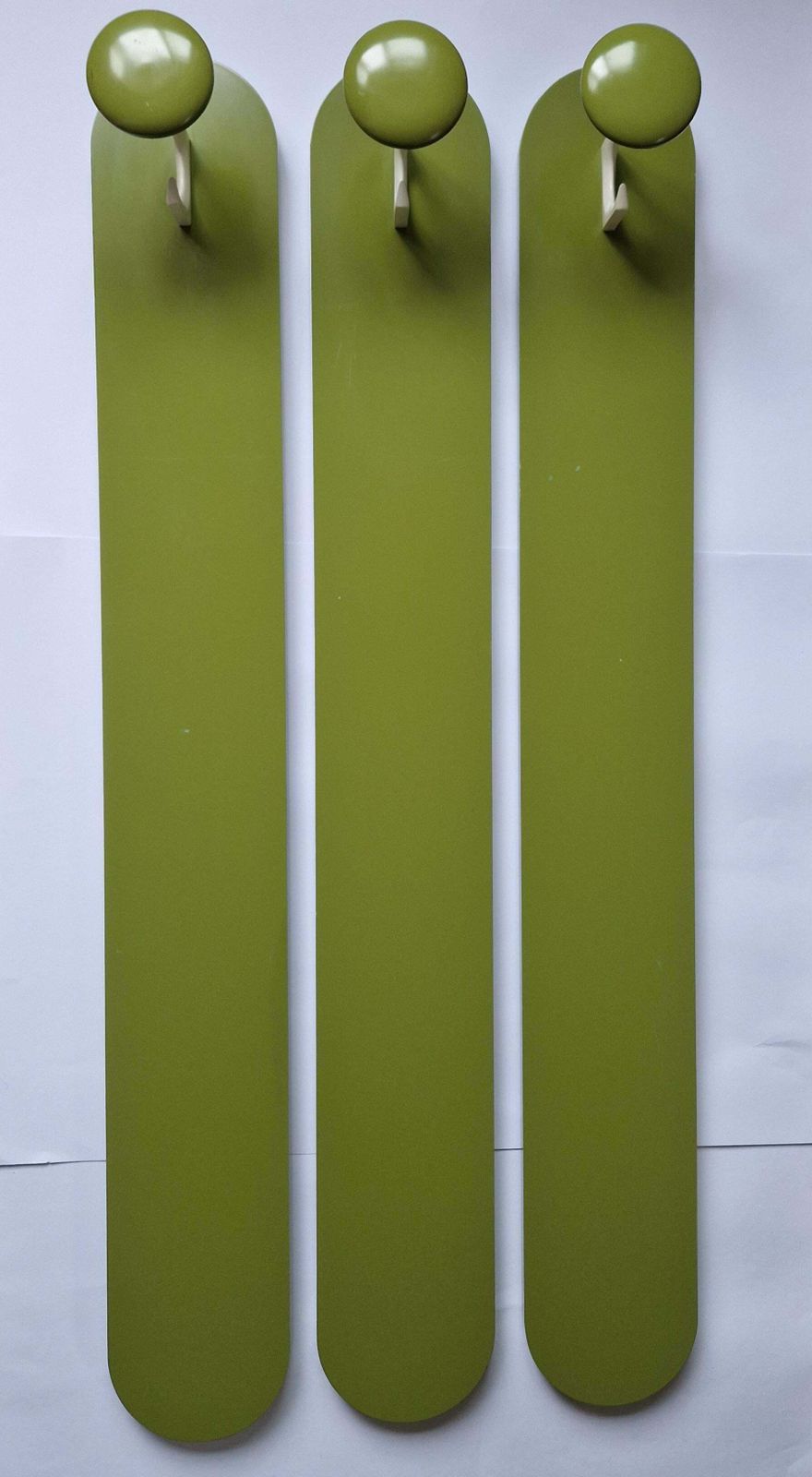 Set Of Three Midcentury Wall Racks Or Coat Hooks Schönbuch, Germany, 1970s photo furniture