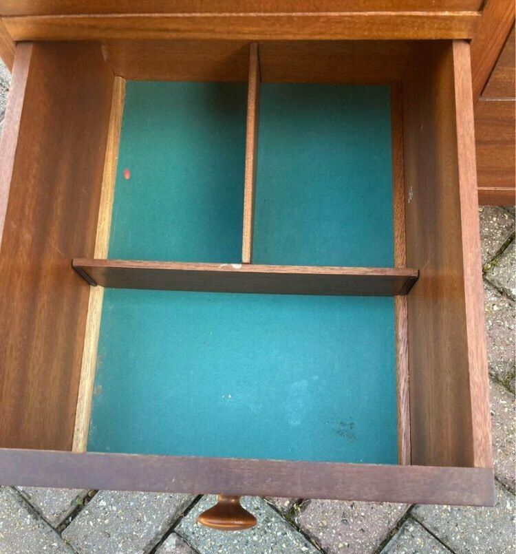 Rare A. Younger Mid Century Teak & Afrormosia Sideboard / Chest Of Drawers photo vintage