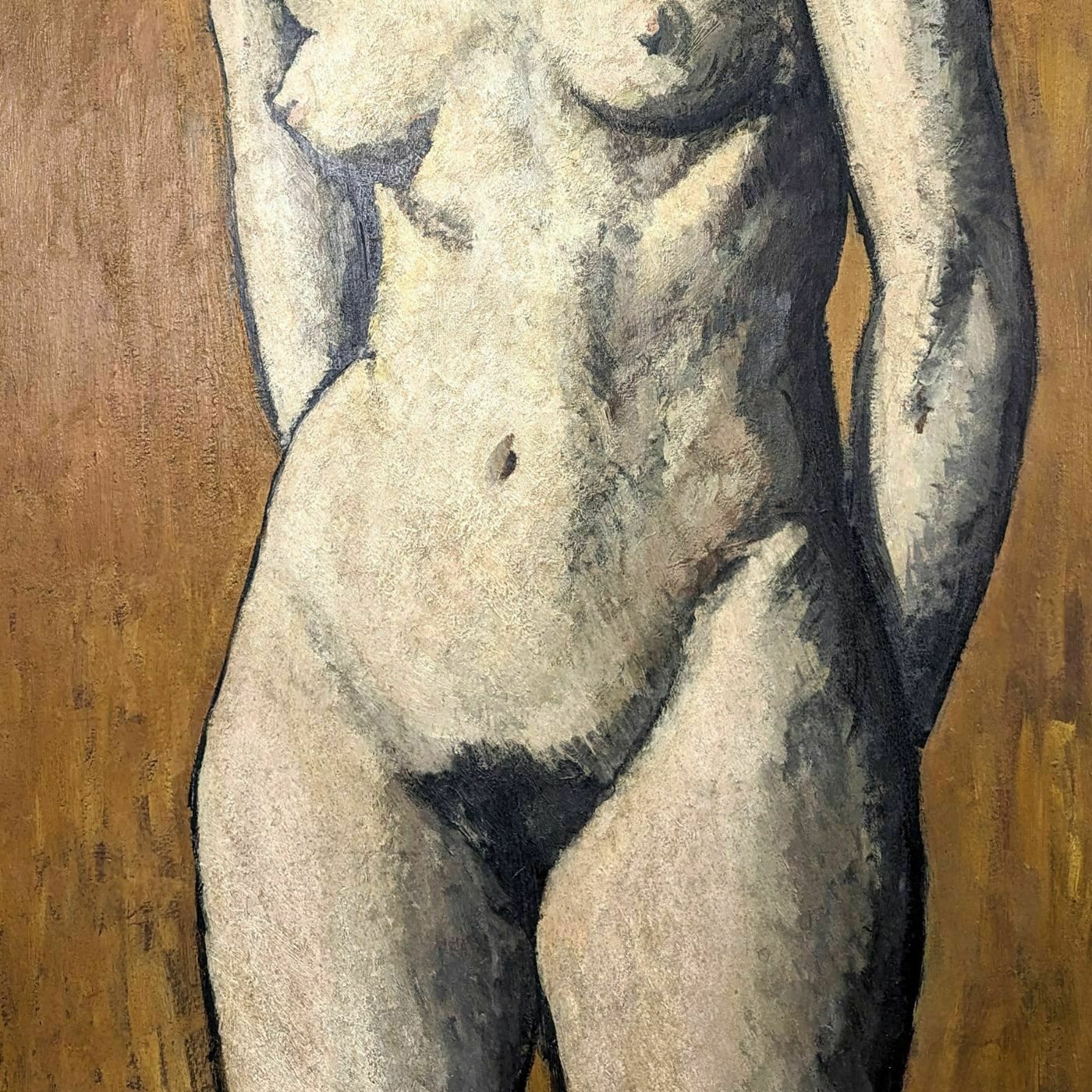 Portrait Of A Nude Woman By Pierre Paul Girieud Dated 1910 photo Art