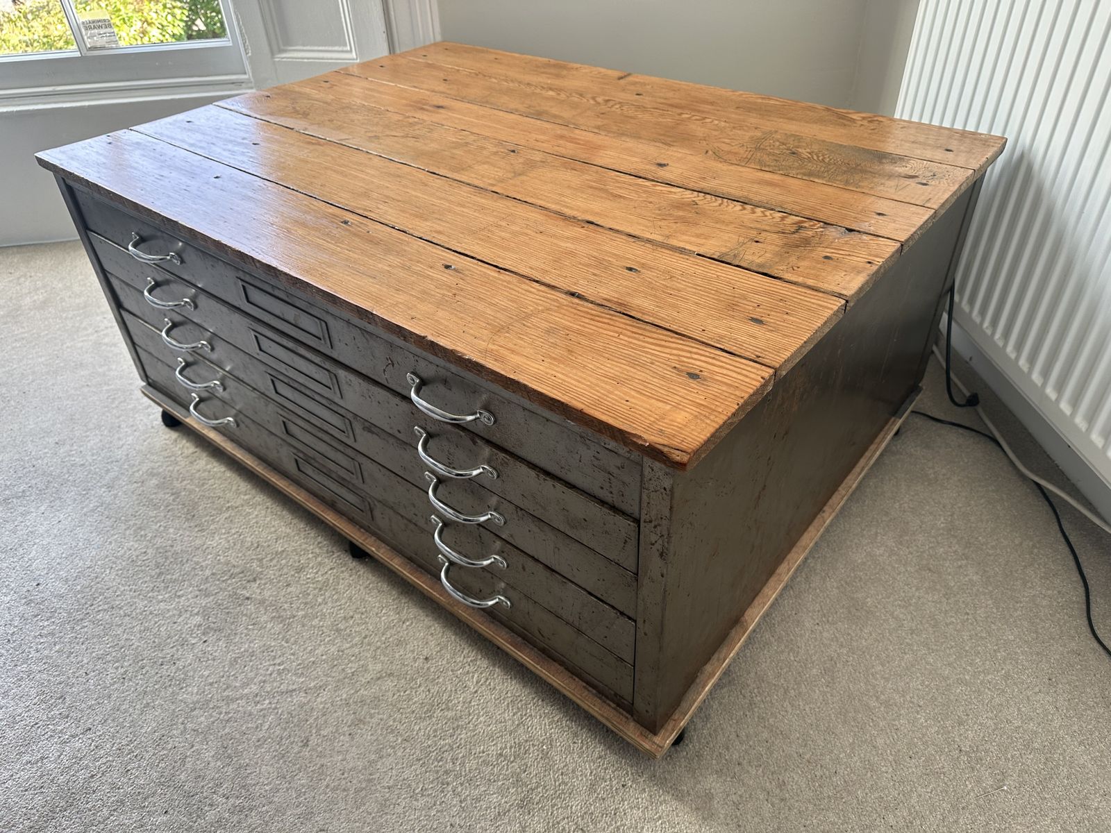 Vintage Chest Of Drawers From Old Cinema