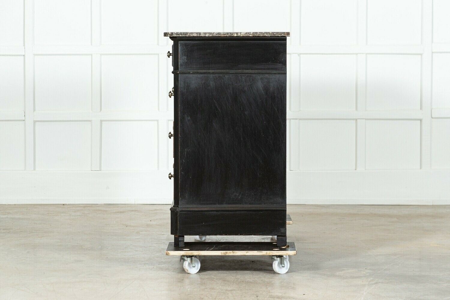 photo furniture  19thc French Ebonised Walnut Commode