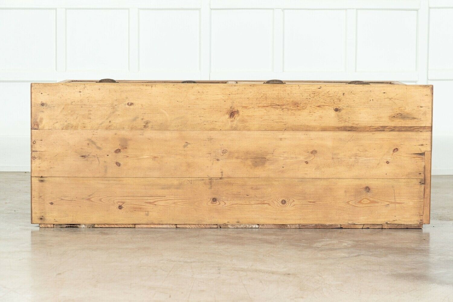 Large 19thc English Pine Chest Drawers photo buy
