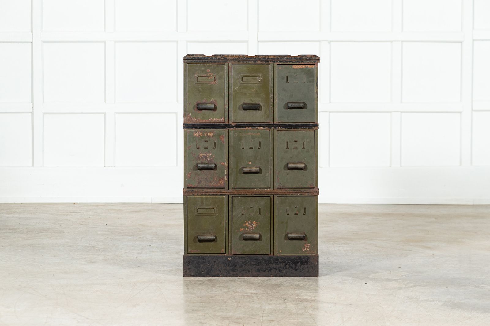 English Sectional Filing Chest